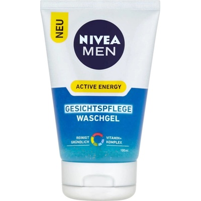Nivea Mycí gel na obličej pro muže Skin Energy Q10 100 ml – Hledejceny.cz
