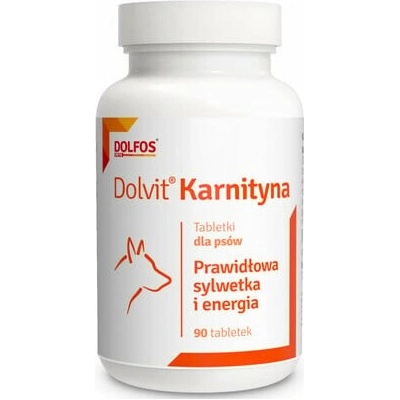 DOLFOS Dolvit Karnityna 90 tabl. správna postava a vitalita tablety pre psov