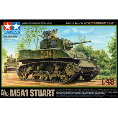 Tamiya US Light Tank Stuart 1:48