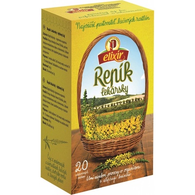 Agrokarpaty Repík lekársky čaj prírodný produkt 20 x 2 g