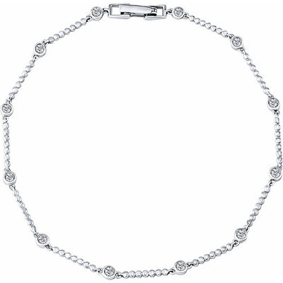 SILVEGO Diamantový náramek Oicha z bílého zlata s diamanty 0,42 ct DNN1903BGWD
