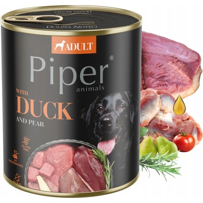 Piper Adult s kačicou a hruškou 800 g