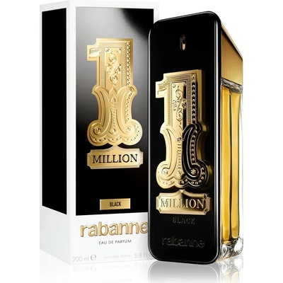 Paco Rabanne 1 Million Black parfumovaná voda pánska 200 ml
