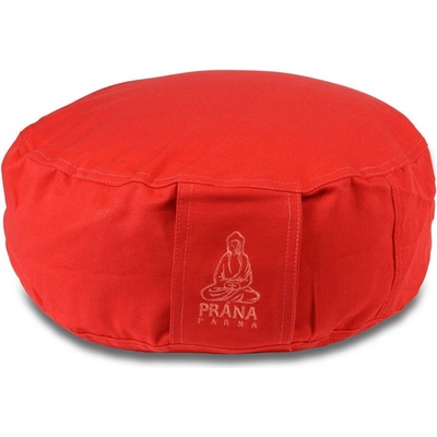 PRÁNA Meditačný vankúš s poťahom červená 36x12