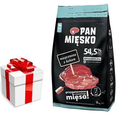 Pan Miesko Bravčové s diviakom 20 kg