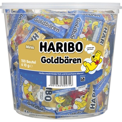Haribo medvedíky dobrú noc 100 x 10 g