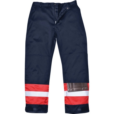 Portwest nohavice Bizflame Plus FR56 do pasu Navy