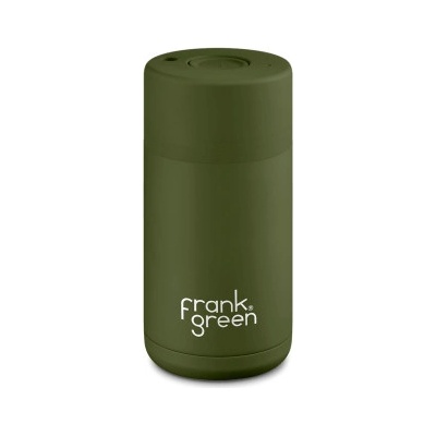 Frank Green Ceramic nerezový khaki 355 ml