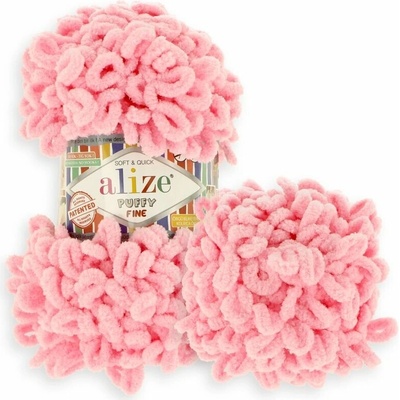 Alize Puffy Fine 185 Růžová