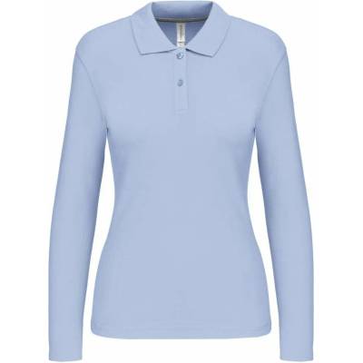 Dámská polokošile s dlouhým rukávem Washable modrá obloha