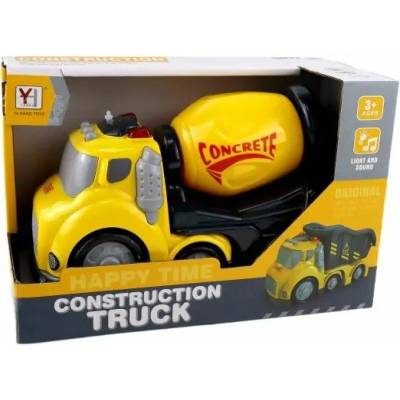 Manyuk Toys Hračka betonová míchačka se zvukem a světlem – 24 cm