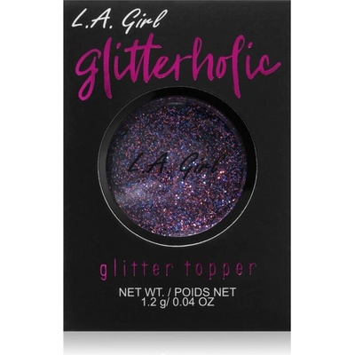 L,A, Girl Cosmetics Glitterholic trblietavé očné tiene Party Girl 1,2 g