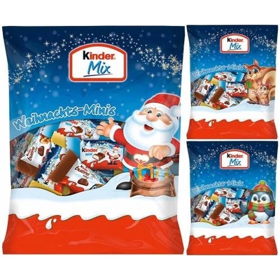 Ferrero Kinder Mini mix vánoční cukrovinky 156 g