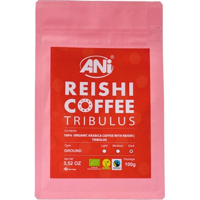 Ani Tribulus Reishi BIO mletá káva 100 g
