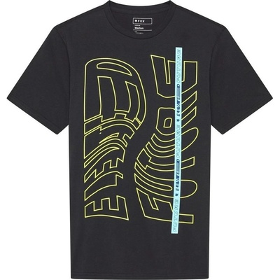 Fox Elevated Ss Prem Tee Black