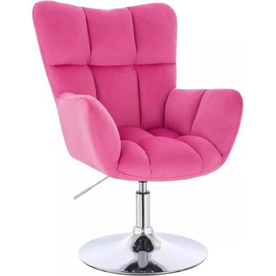 LuxuryForm Design Aurora velur na striebornom tanieri tmavoružové