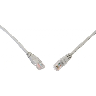 Solarix C6-155GY-5MB patch CAT6 UTP PVC, 5m, šedý