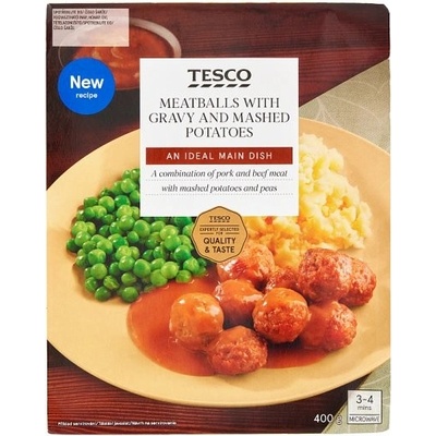 Tesco Mäsové guľky so zemiakovou kašou 400 g
