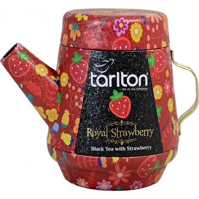 TARLTON Tea Pot Royal Strawberry Black Tea plech 100 g