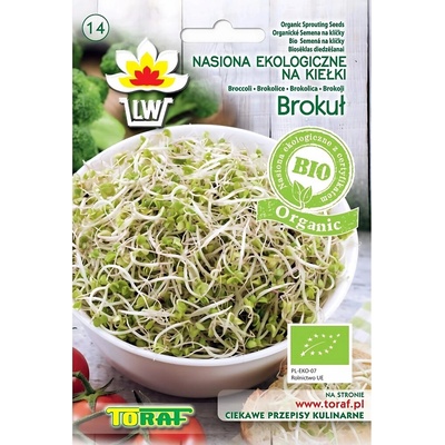 Semená na klíčky BROKOLICA Toraf 10g EKOLOGICKÉ BIO
