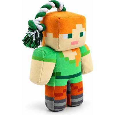 Minecraft plyšová s lanem alex 20 cm