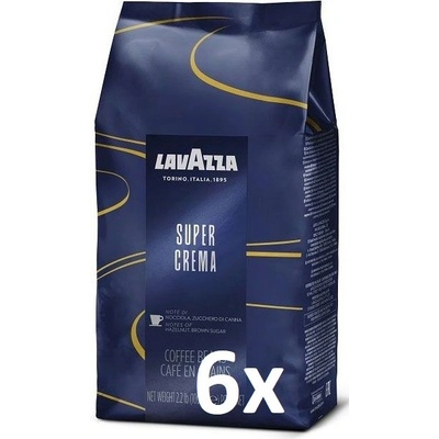Lavazza Super Crema zrnková 6 x 1 kg