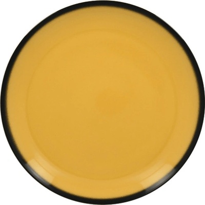 RAK Porcelain Talíř mělký kulatý 21 cm žlutá RAK-LENNPR21NY