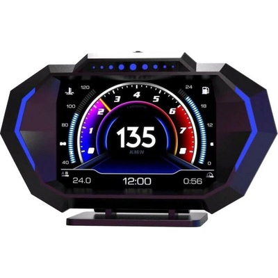 Mobilly palubní displej HUD P24, LCD, OBDII, GPS – Hledejceny.cz