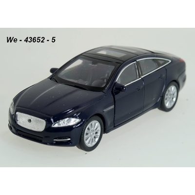 Welly Jaguar XJ 2010 modré code 43652 modely aut 1:34