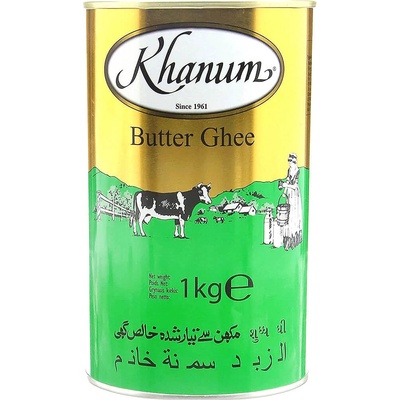 Khanum Olej Ghí Pravé přepuštěné Máslo Ghí 1 kg