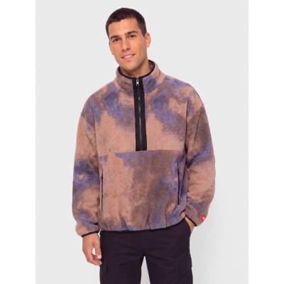 The North Face Red Box Printed 1/2 Zip grounded plum 1989 cata