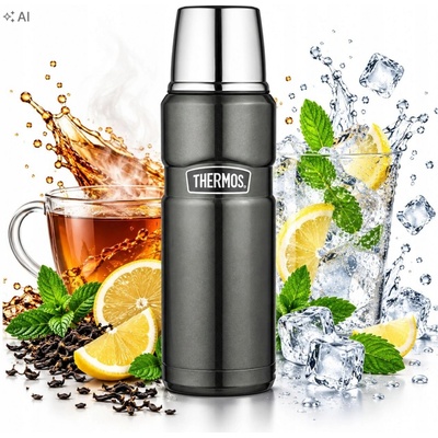 Thermos Style 470 ml strieborna