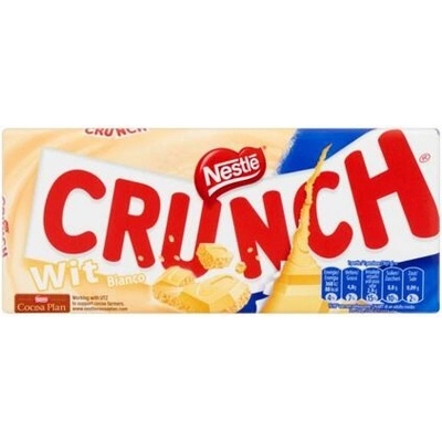 Nestlé Crunch bílá čokoláda s křupinkami 100 g