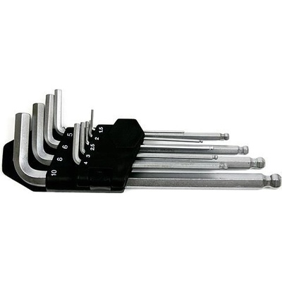 Imbus sada HEX s kuličkou 9 ks-1,5-10 mm