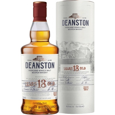 Deanston Highland Single Malt Scotch Whisky 18y 46,3% 0,7 l (tuba)