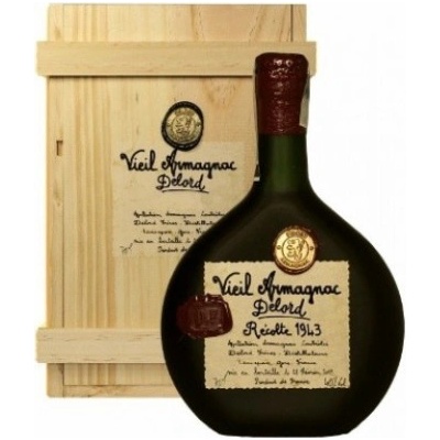 Armagnac-Delord Millésimés 1943 40% 0,7 l (kazeta)