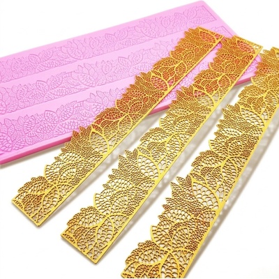 Cakesicq Silikonová forma na jedlou krajku 39x19,5cm