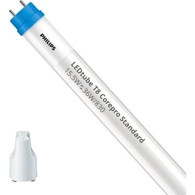 Philips 15.5W G13 830 T8 120cm 1700Lm 3000K LED zářivka CorePro na 230V/tlumivku