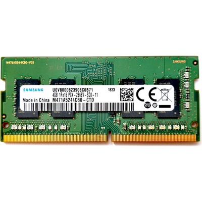 Samsung SODIMM DDR4 4GB 2666MHz CL19 M471A5244CB0-CTD – Hledejceny.cz