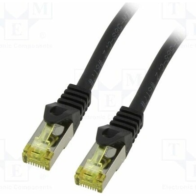 Goobay 69413 Patch S/FTP Kat: 6a RJ45 vidlice z obou stran lanko Cu