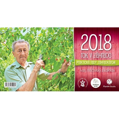 Rok v záhrade stolový 2018
