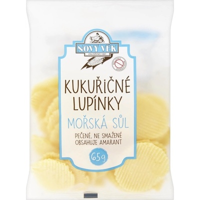 RACIO NOVÝ VEK Kukuričné lupienky morská soľ 65 g
