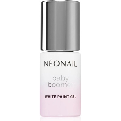 NEONAIL Baby Boomer Paint Gel gelový lak na nehty odstín White 6,5 ml