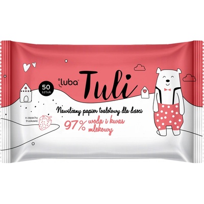 LUBA Tuli vlhčený 50 ks