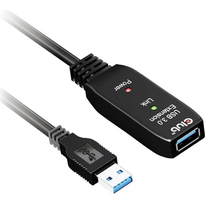 Club3D CAC-1404 USB 3.2 Gen1 Active Repeater, M/F 28AWG, 5m