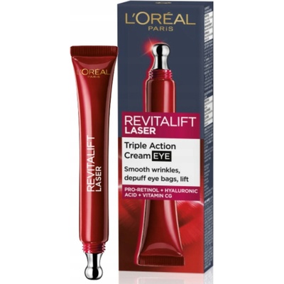 L'Oreal Paris Revitalift Laser X3 oční krém proti vráskám 15 ml – Hledejceny.cz