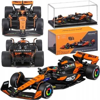 BBURAGO Model monopostu FORMULE F1 McLaren MCL38 2024 Oscar Piastri FORMULE F1 měřítkovýrobce kód 18-38215 1:43