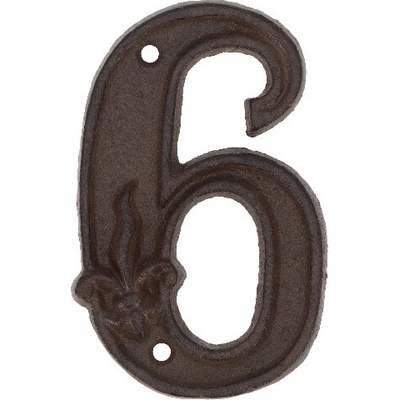 Domové číslo "BEST FOR BOOTS" 6|Esschert Design