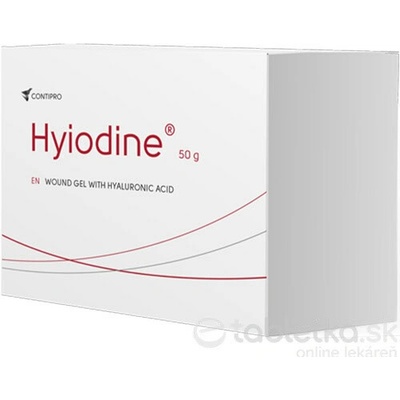 Hyiodine gél na rany s kyselinou hyalurónovou 50 g