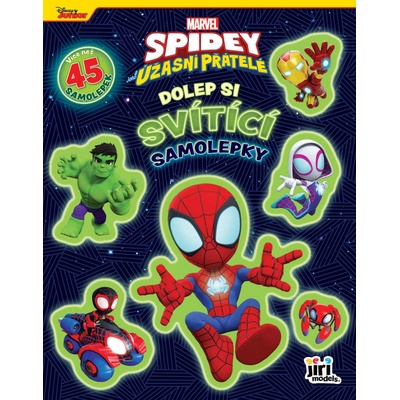 Dolep si svítící samolepky Spidey